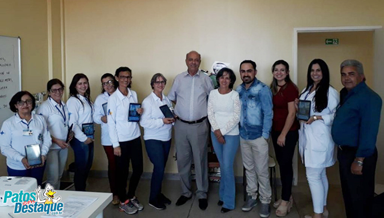 Cliente Vivver – Secretaria Municipal de Saúde de Patos de Minas/MG inicia entrega de tablets para ACS